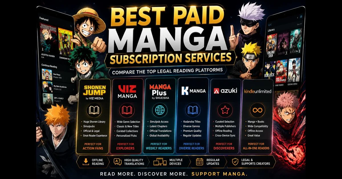 Manga Subscription Services