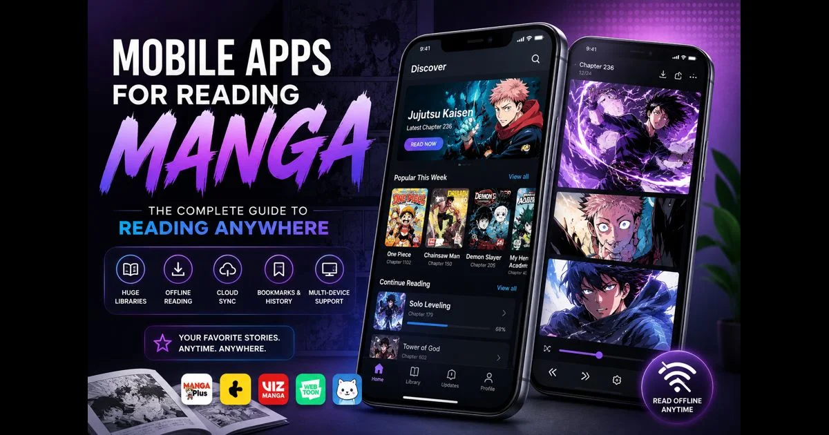 Mobile Apps for Reading Manga