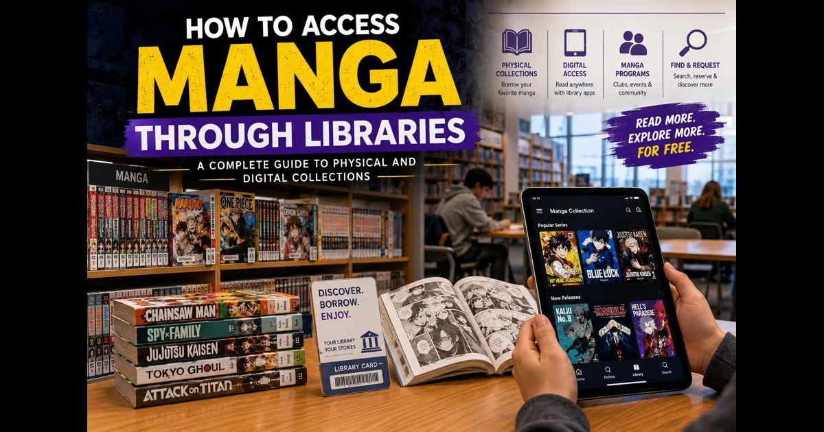 Access Manga Through Libraries